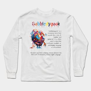 Gobbledygook Guru (with cartoon) Long Sleeve T-Shirt